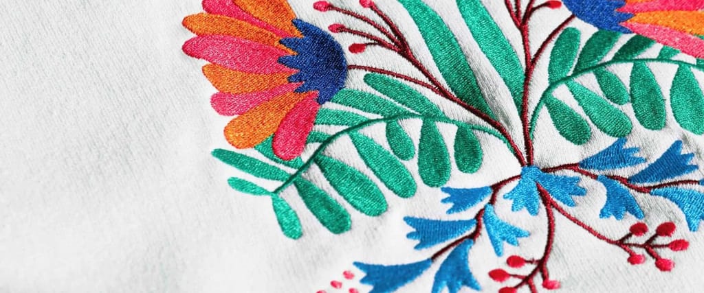 broderie sur sweat